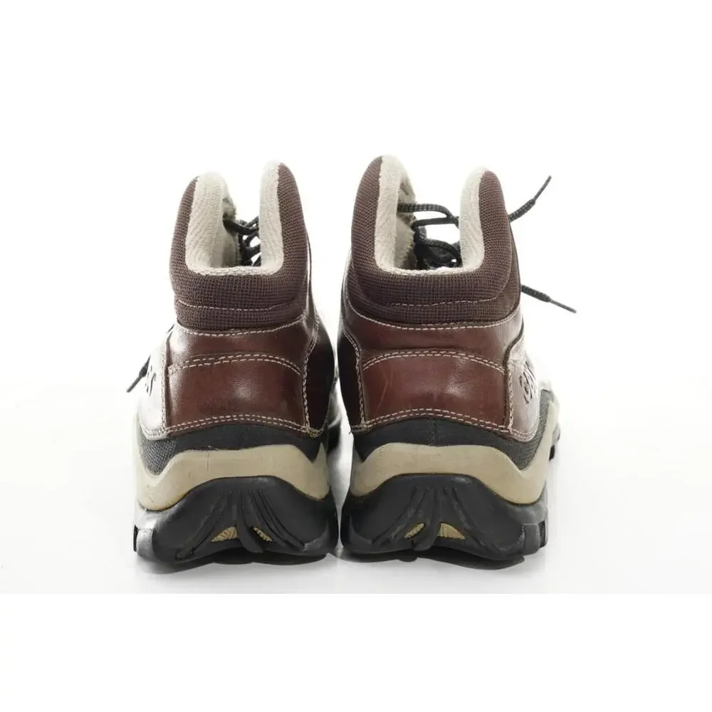 Vintage Y2K GBX Brown Leather Boots Mens Sz 12M Shoes